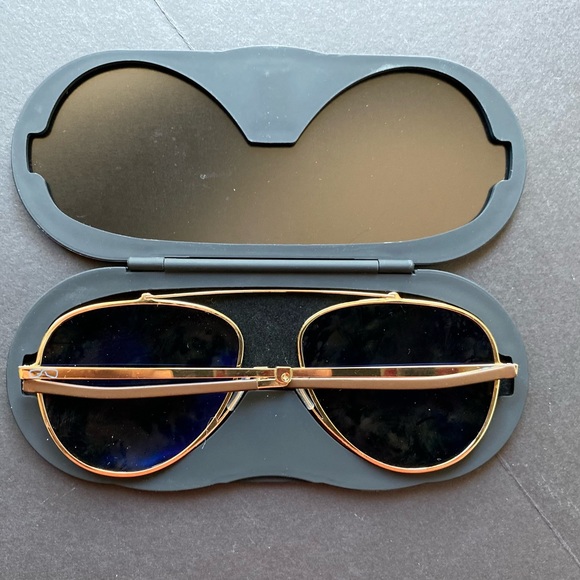 ThinOptics Suns - Aviator Gold/Brown - Picture 4 of 7